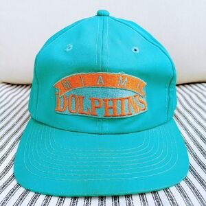 Vintage Miami Dolphins Script Sports‎ Specialties NFL Snapback Hat
